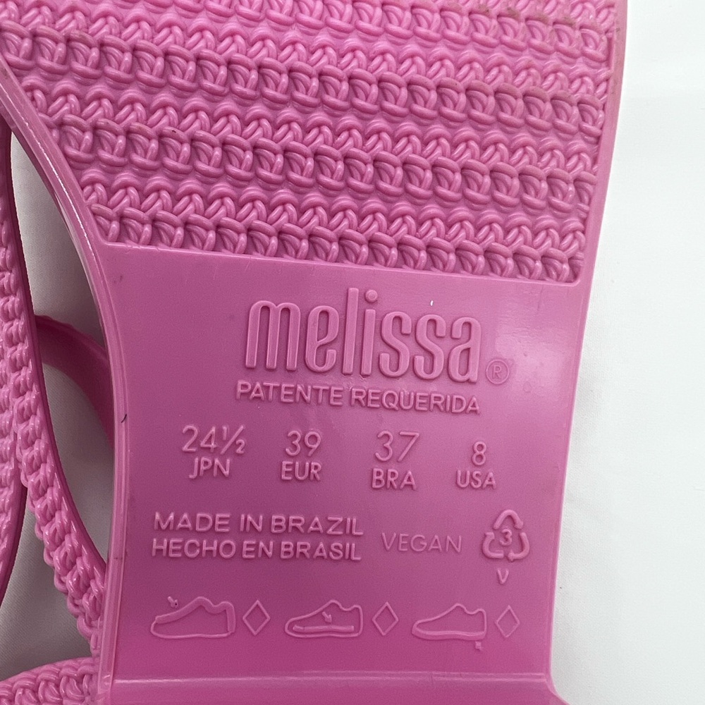 Melissa Pink Sandals with Ankle Strap - Picture 5 of 5